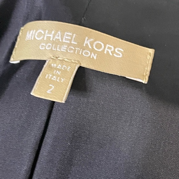 Michael Kors Italian Leather Crop Jacket ( Pre-loved ) - Picture 8 of 8